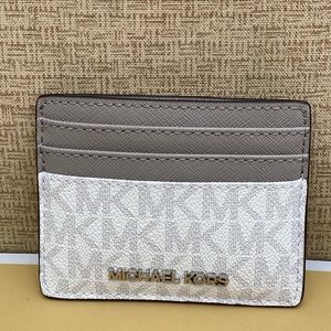 NWT Michael Kors Slim Card Holder Small Wallet